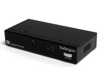Startech.com Conmutador de Video DisplayPort de 2 Puertos con Audio y Control Remoto IR (VS221DP)